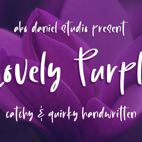 Lovely Purple cover image.