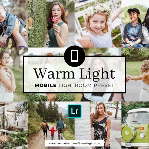 Mobile Lightroom Preset Warm Lightcover image.