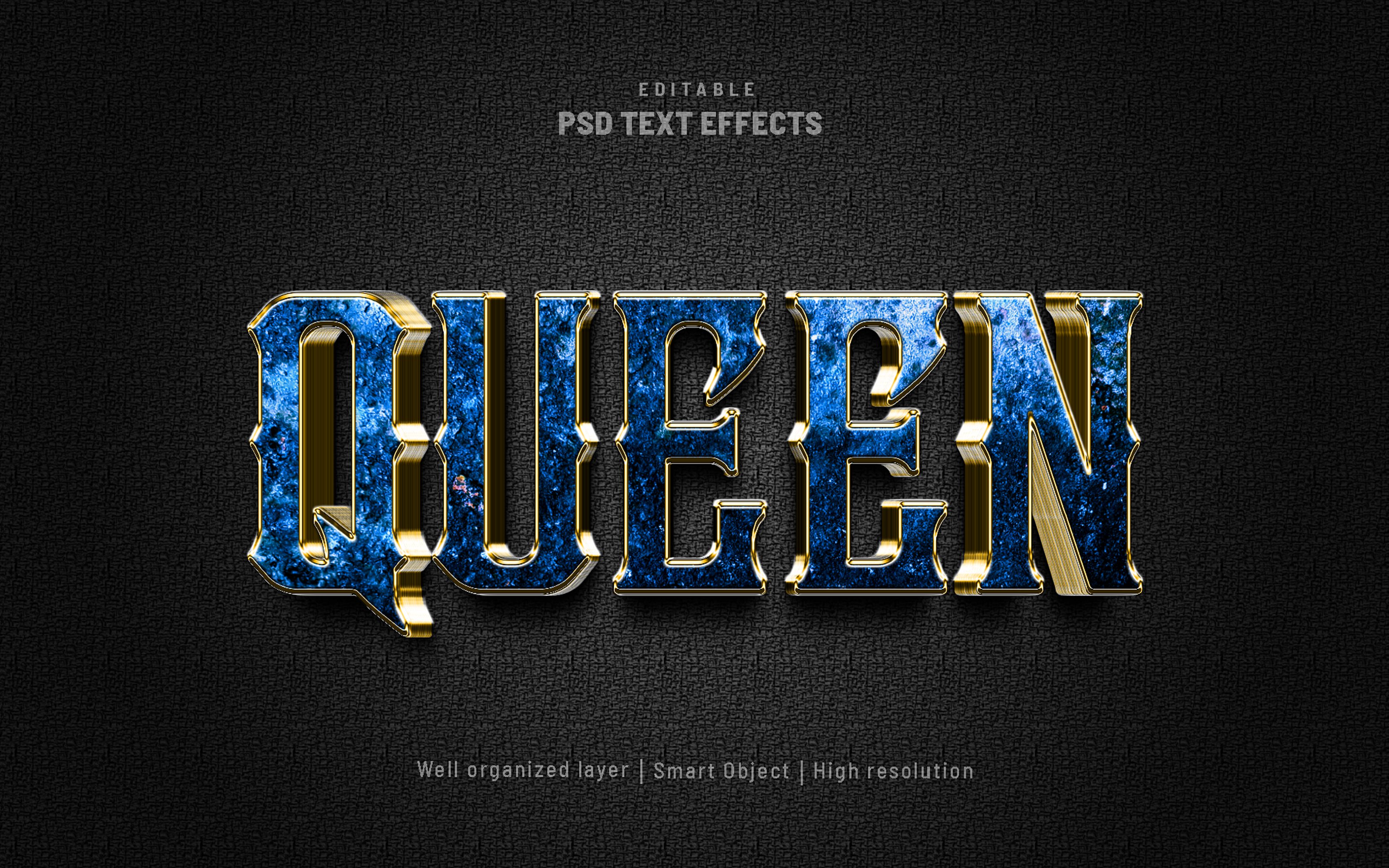 Luxury editable text effect Bundlepreview image.