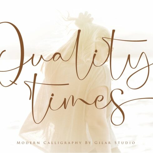Quality Times | Modern Calligraphy cover image.