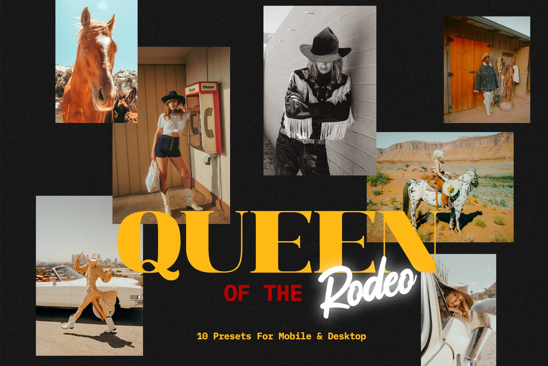 Queen Of The RODEO | Cowgirls Presetcover image.