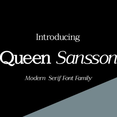 Queen Sanssoncover image.