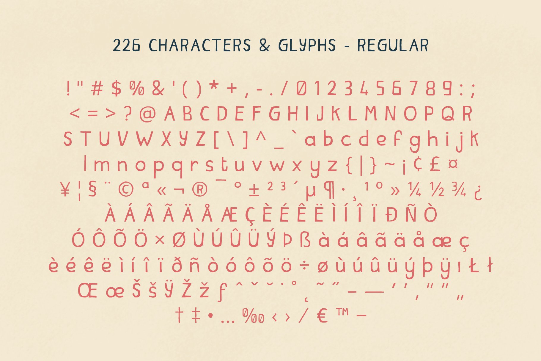 quirky wonky font 9 767
