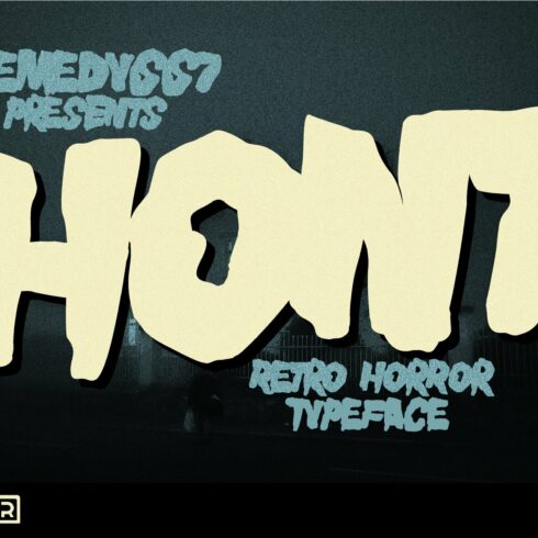 Hont - The Original Haunted Font cover image.