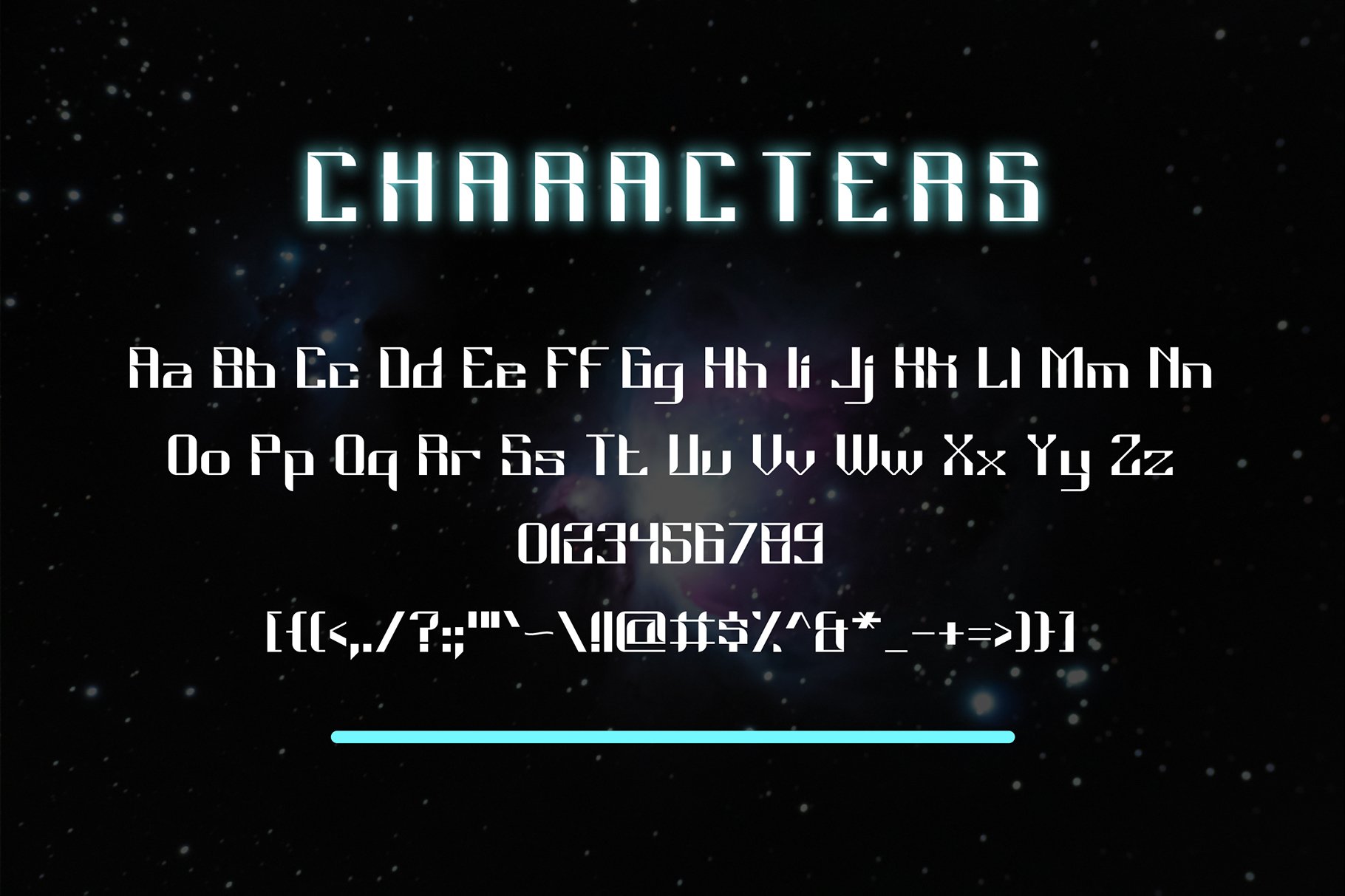 Raditute - Futuristic Font preview image.