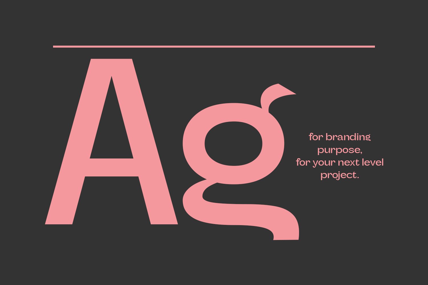 Raftera Clean Modern Sans Serif Font preview image.