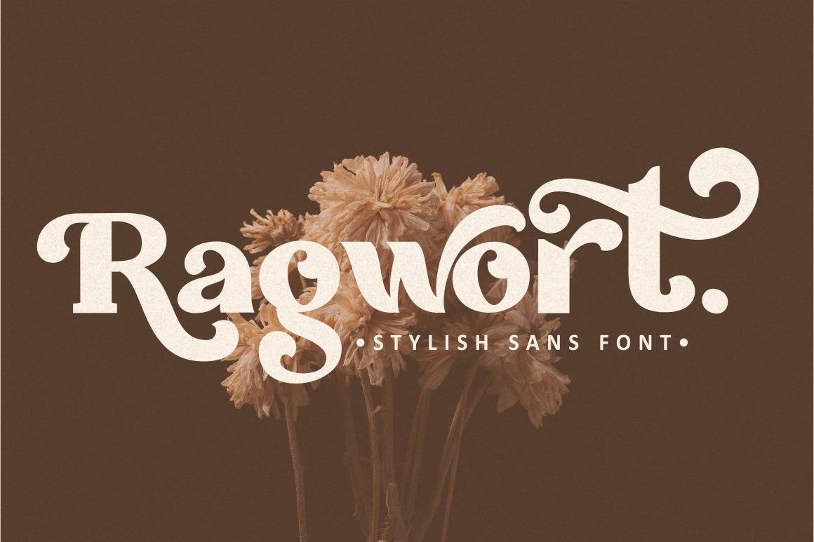 Ragwort - Stylish Sans Font cover image.