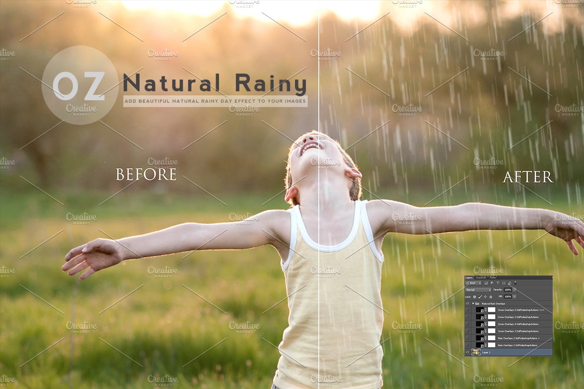 Natural Rainy Day Effect PROcover image.