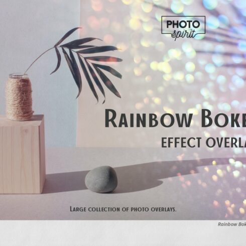 Rainbow Bokeh Effect Overlayscover image.