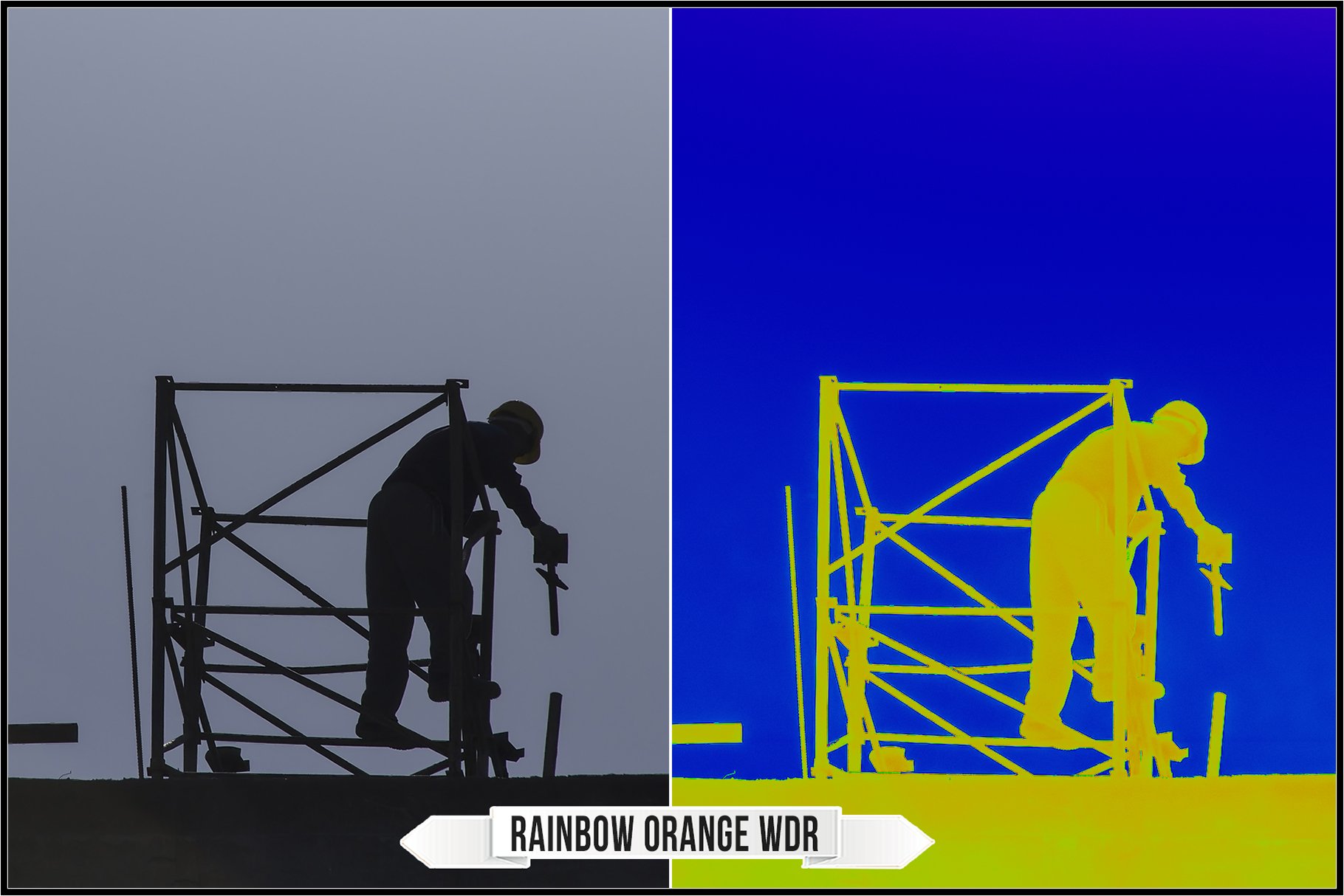 rainbow orange wdr 535