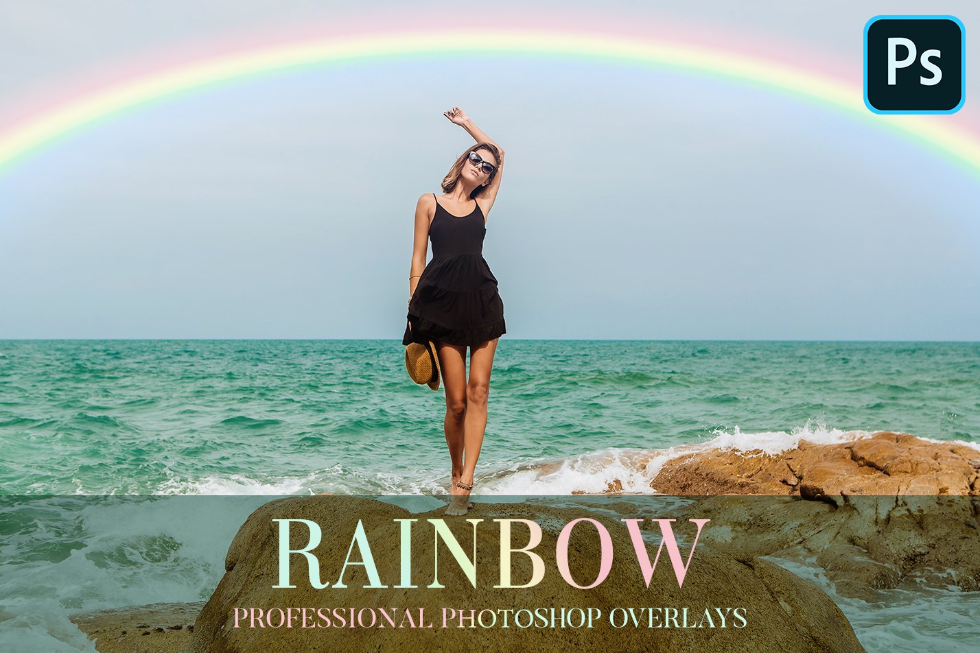 Rainbow Overlays Photoshopcover image.