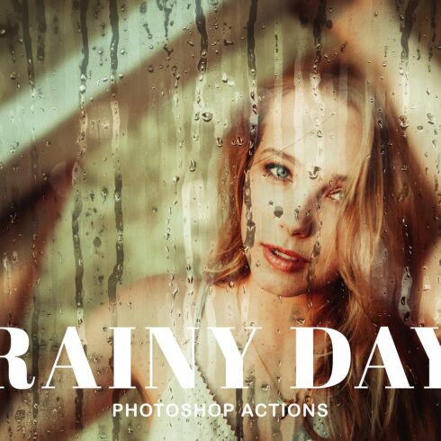 Rainy Day Photoshop Actionscover image.