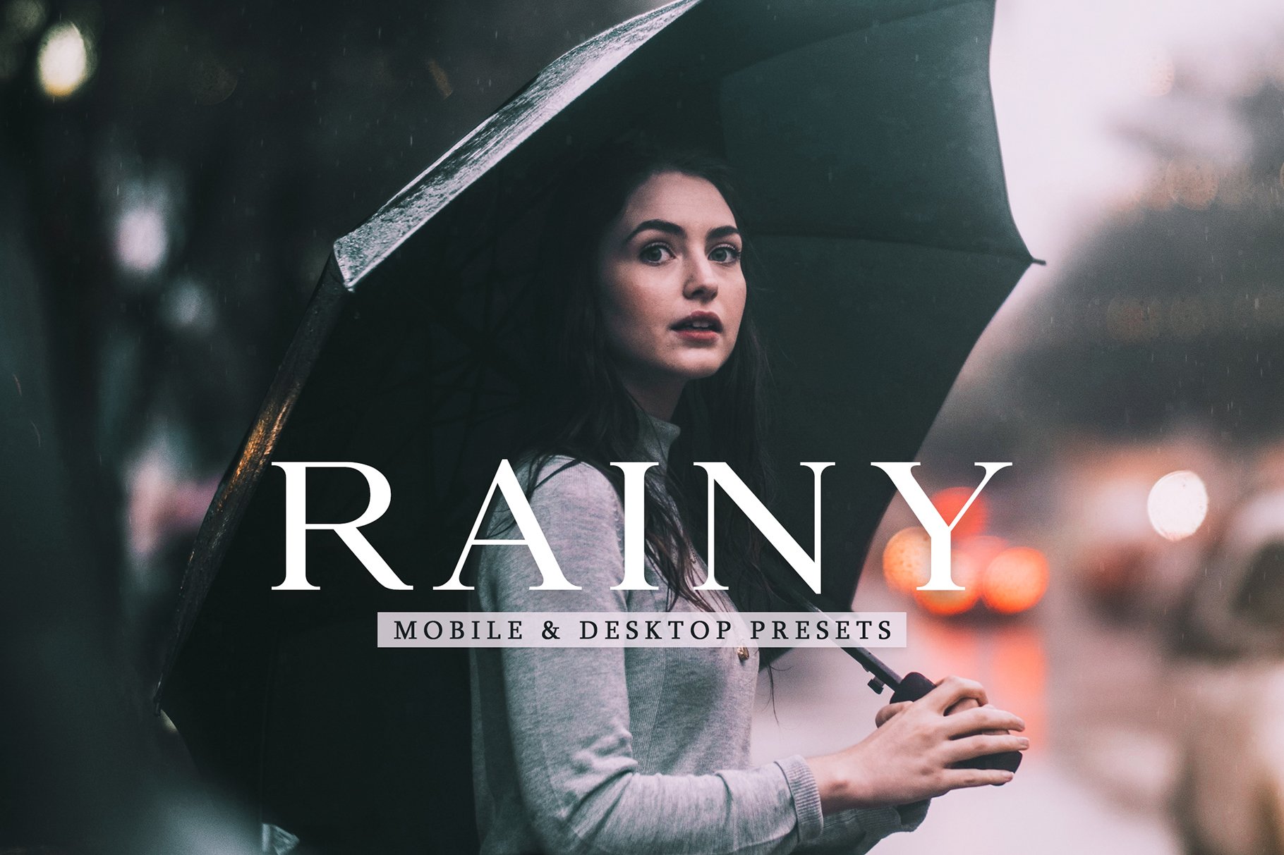 Rainy Pro Lightroom Presetscover image.