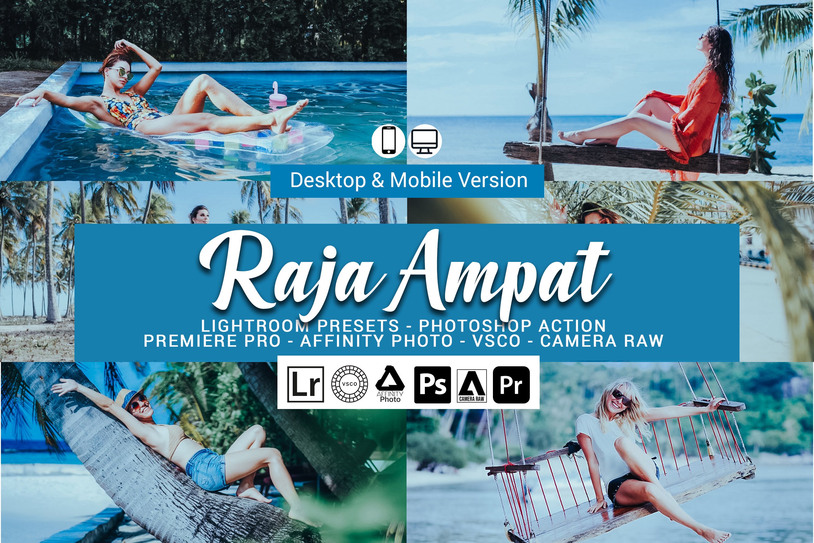 Raja Ampat Lightroom Presetscover image.