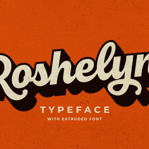 Roshelyn Typeface cover image.