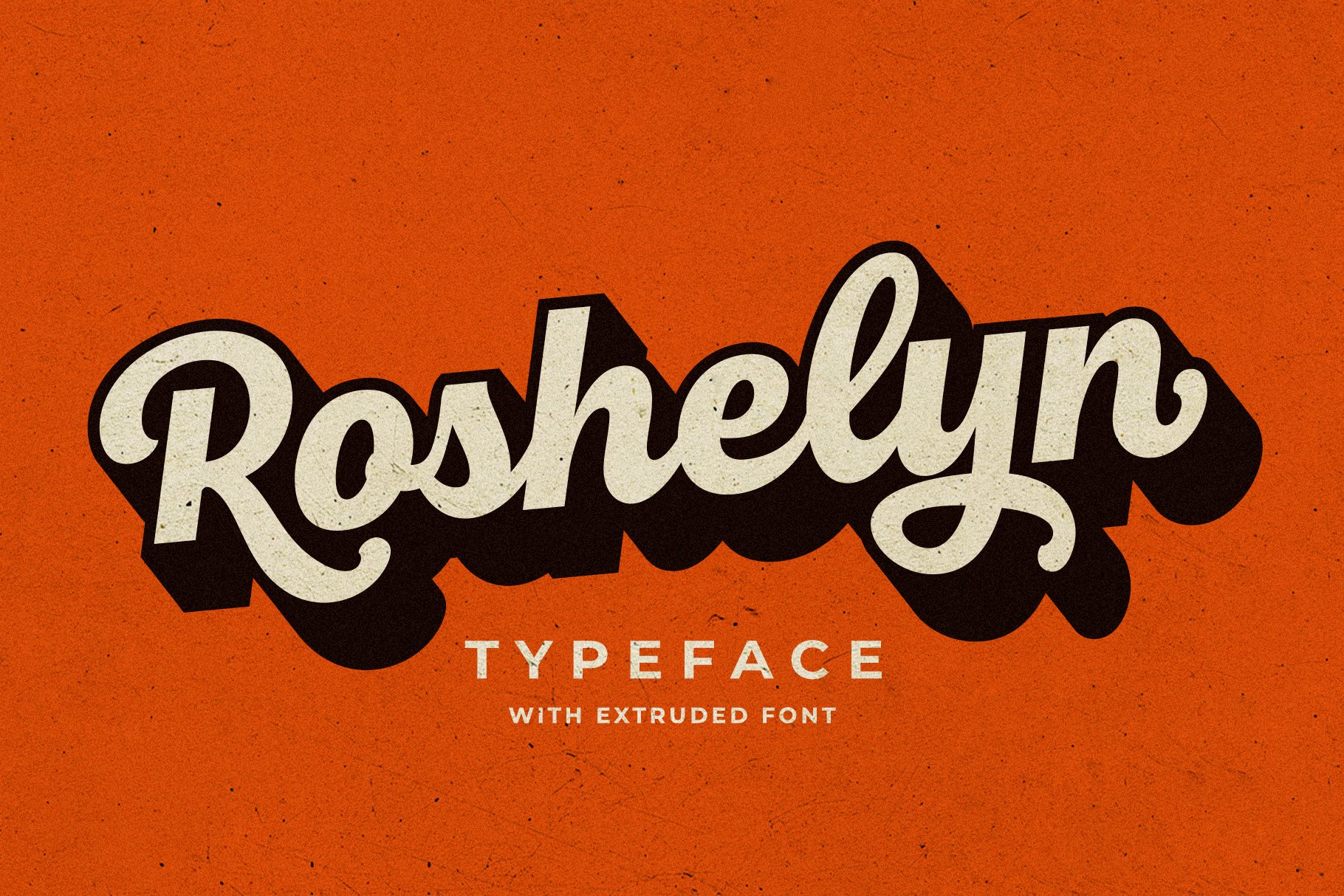 Roshelyn Typeface cover image.