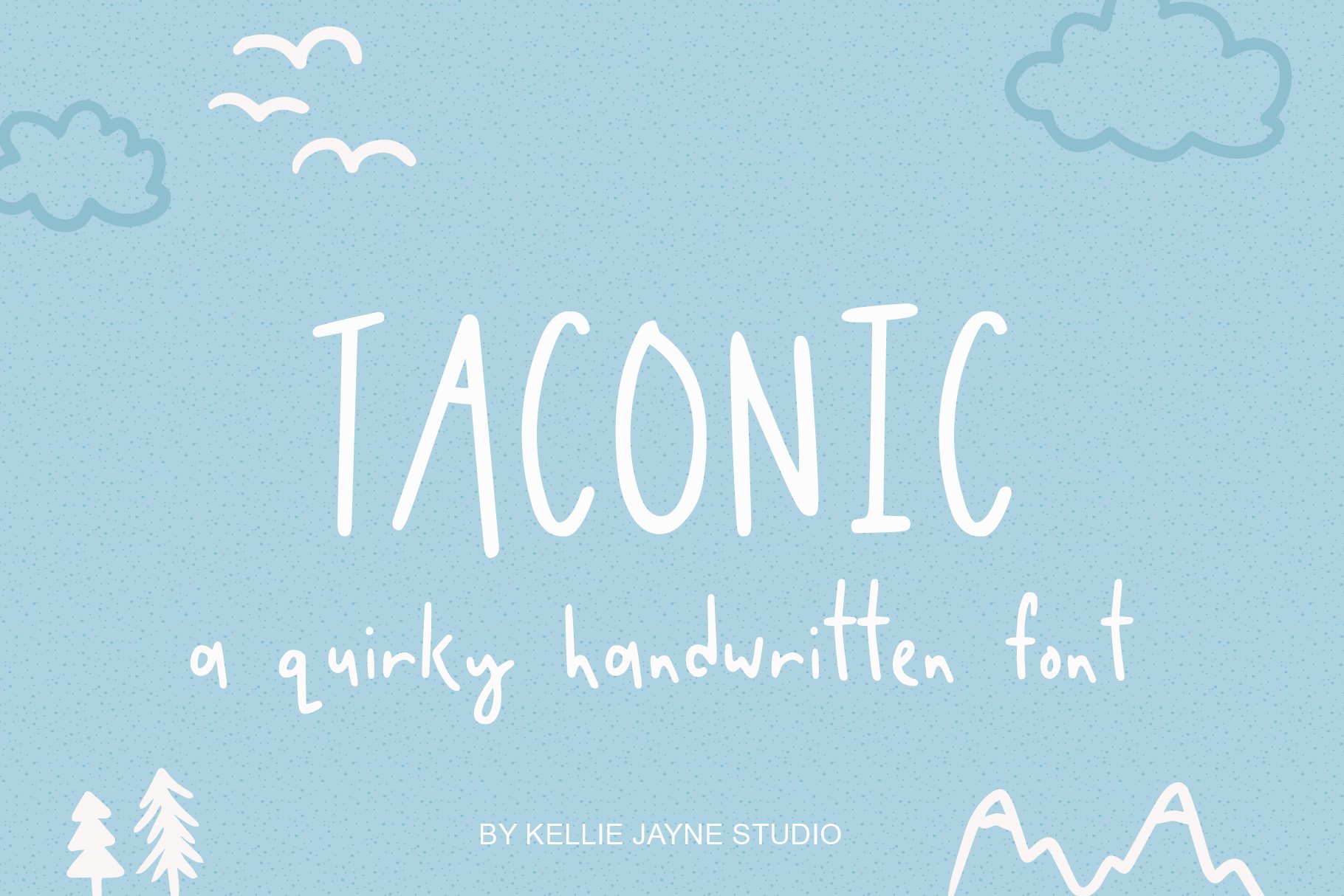 Taconic Handwritten Font cover image.