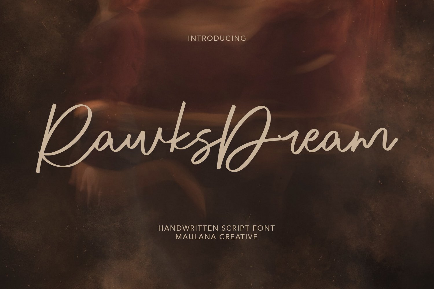 Rawks Dream Handwritten Script Font cover image.