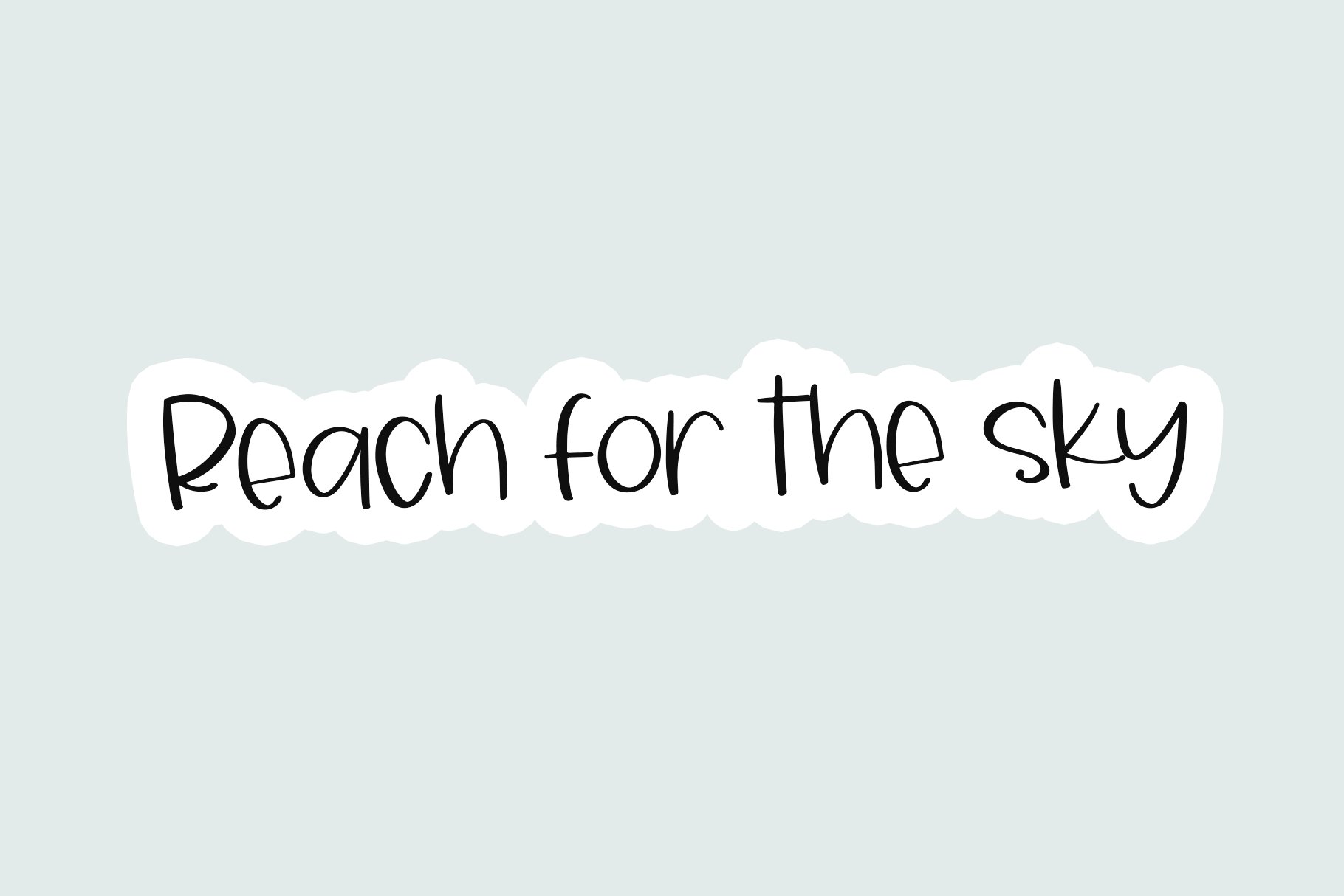 Sky Light | Quirky Handwritten Font preview image.