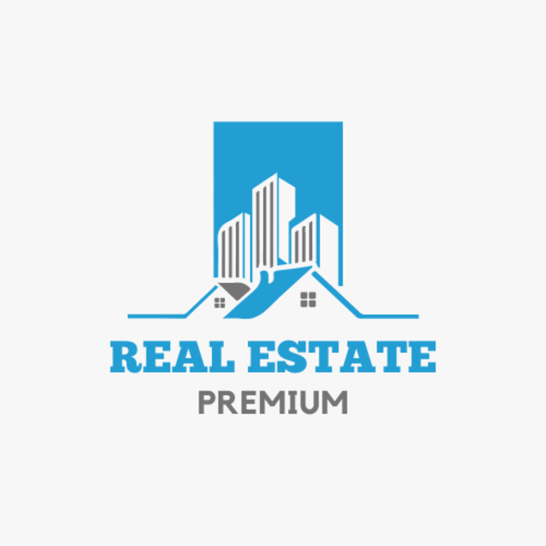 Real Estate logos preview image.