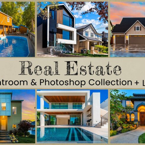 Real Estate Lightroom Photoshop LUTscover image.
