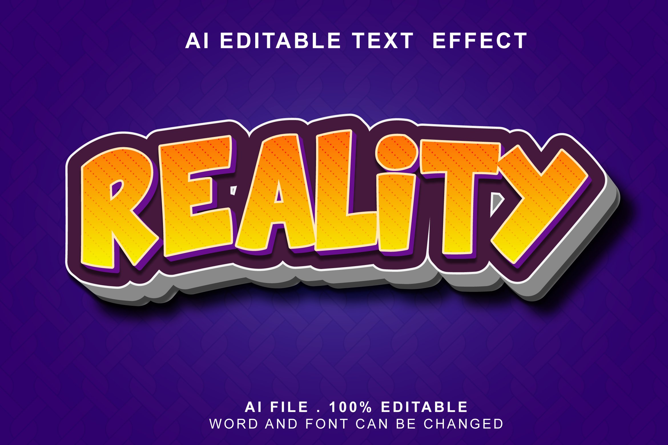 Reality 3d Text Effectcover image.