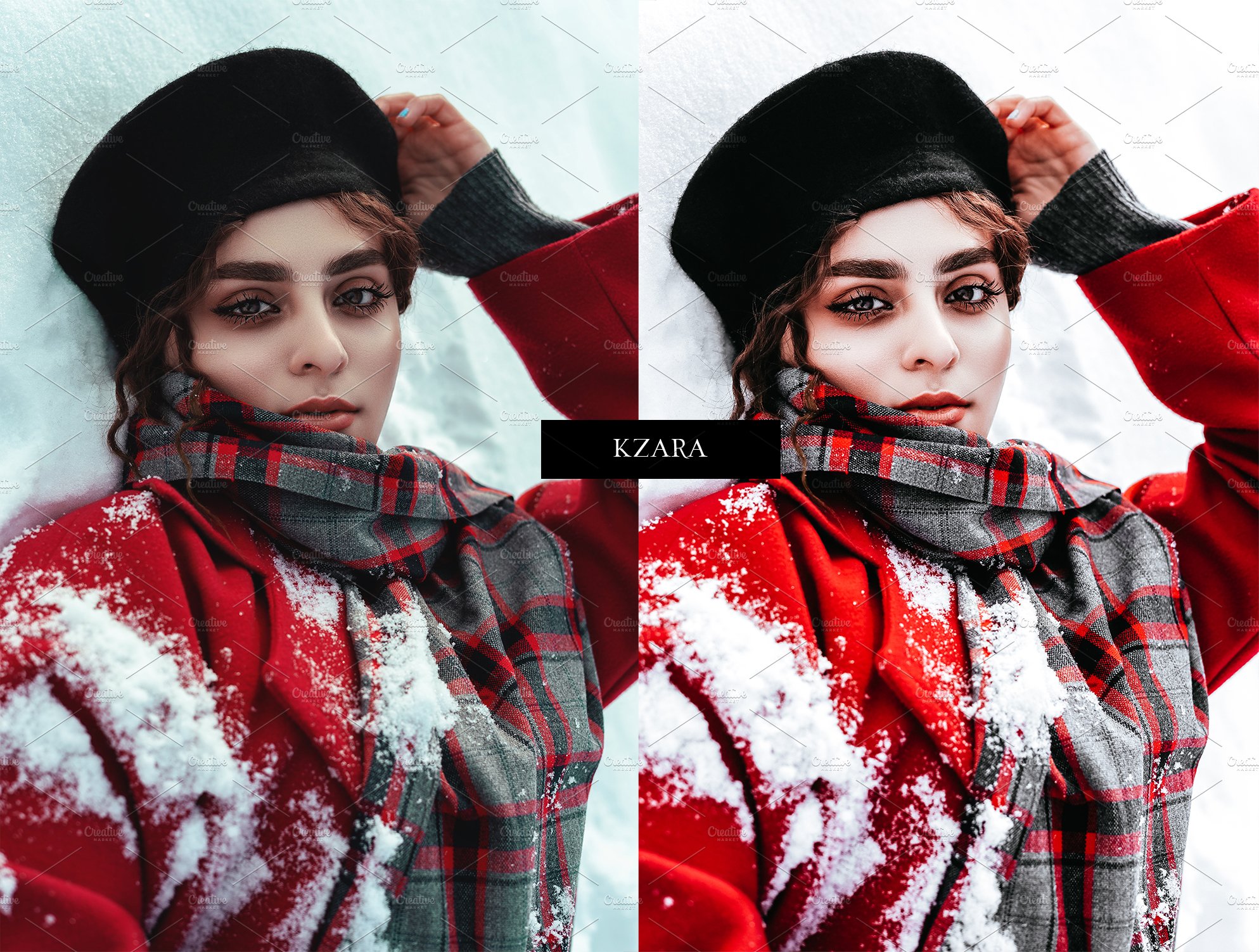 12 x Lightroom Presets Red and Whitepreview image.