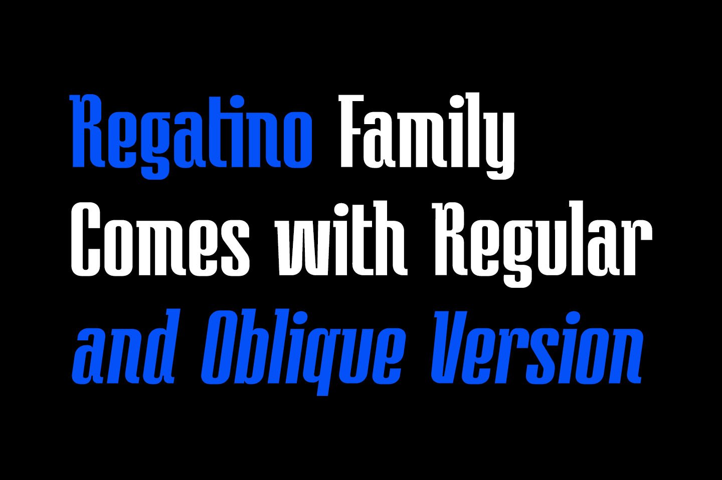 regatino font 9 812