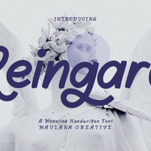 Reingard Display Font cover image.