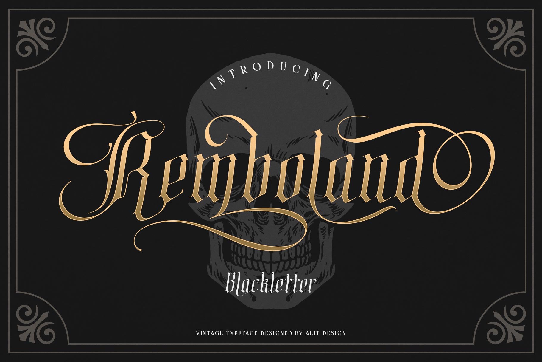 Remboland Typeface cover image.