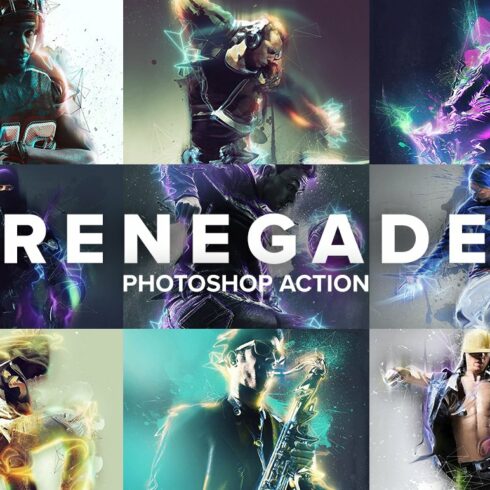 Renegade Photoshop Actioncover image.