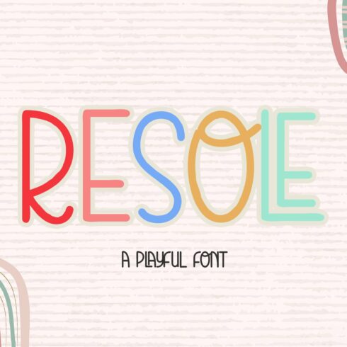 Resole Font cover image.