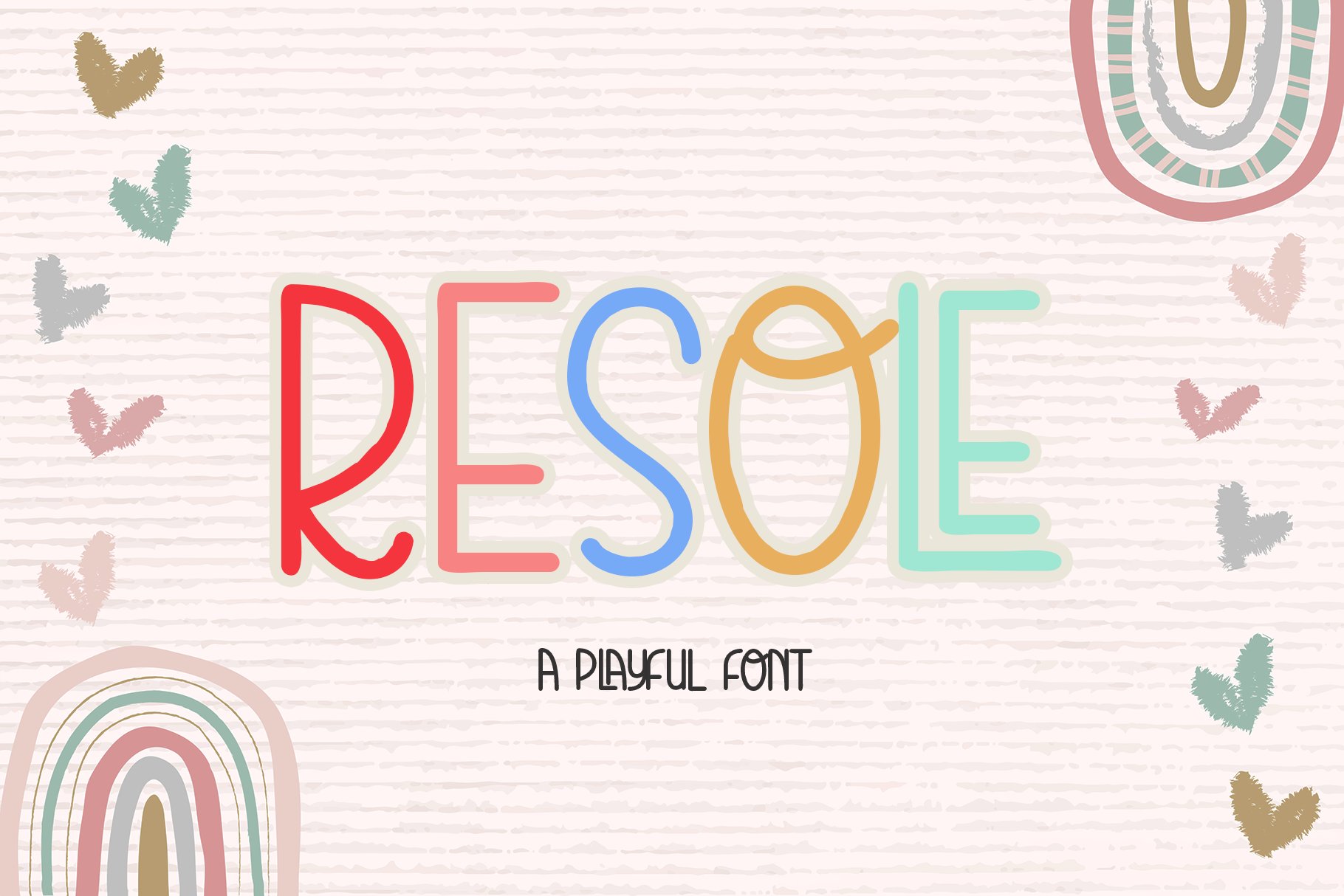 Resole Font cover image.