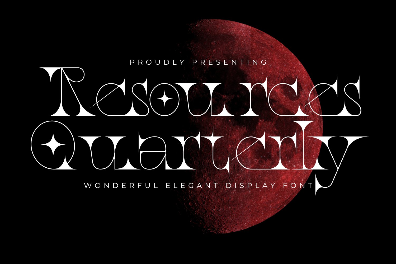 Resources Quarterly - Elegant Font cover image.