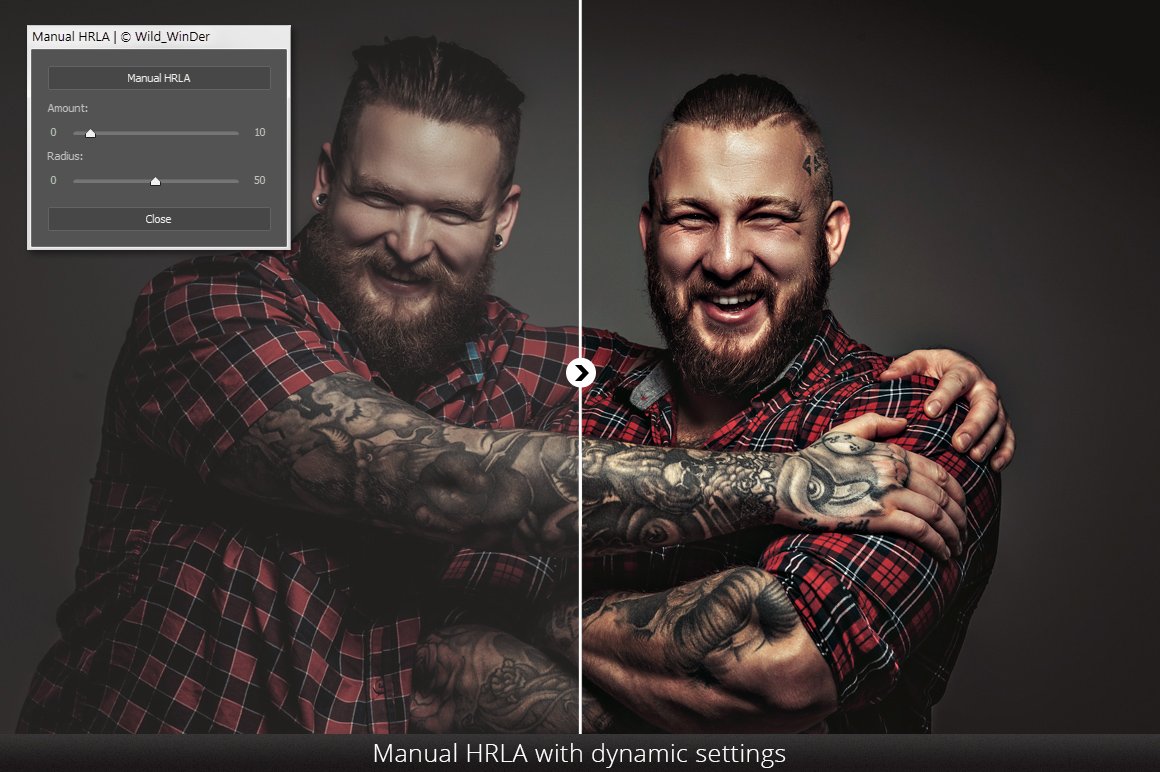 retouch actions 8 925