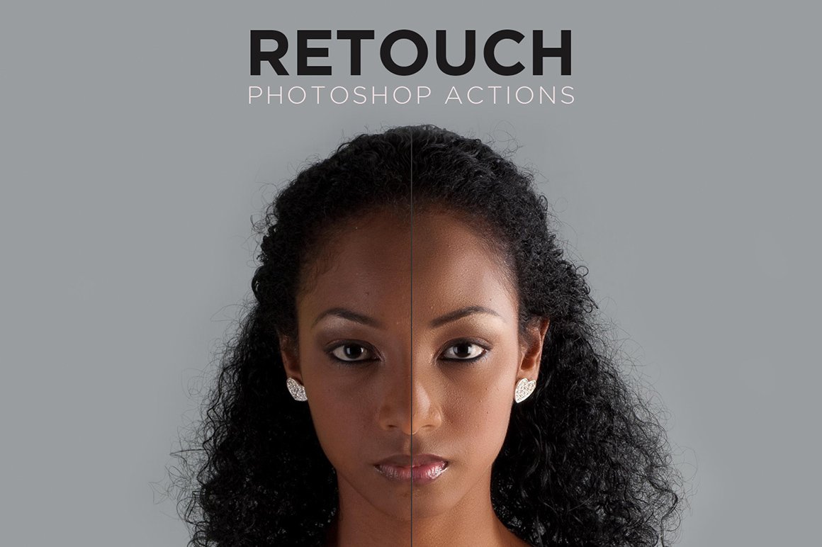 Retouch Photoshop Actionscover image.