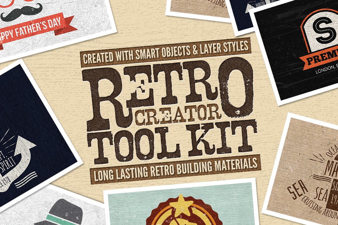 Retro Creator Tool Kit Wood Editioncover image.