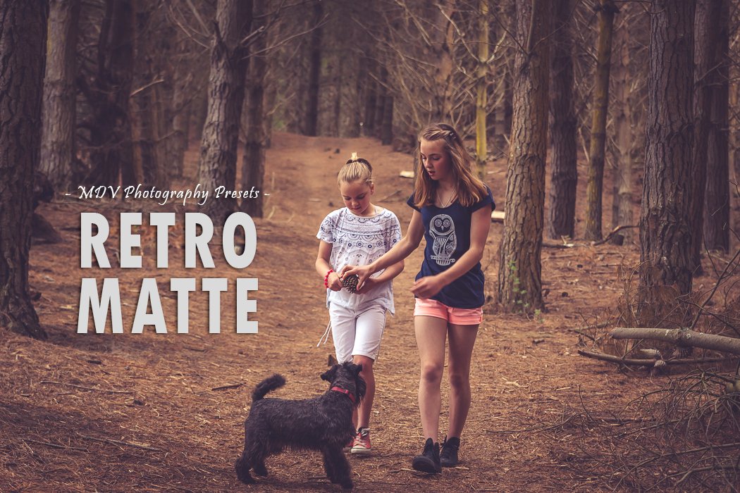 Retro Matte - Lightroom presetscover image.