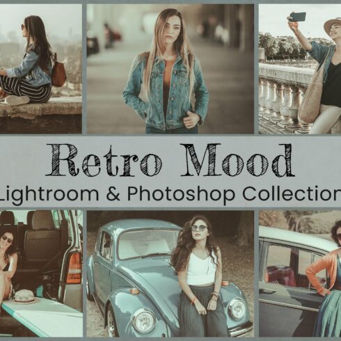 Retro Lightroom Photoshop Preset LUTcover image.