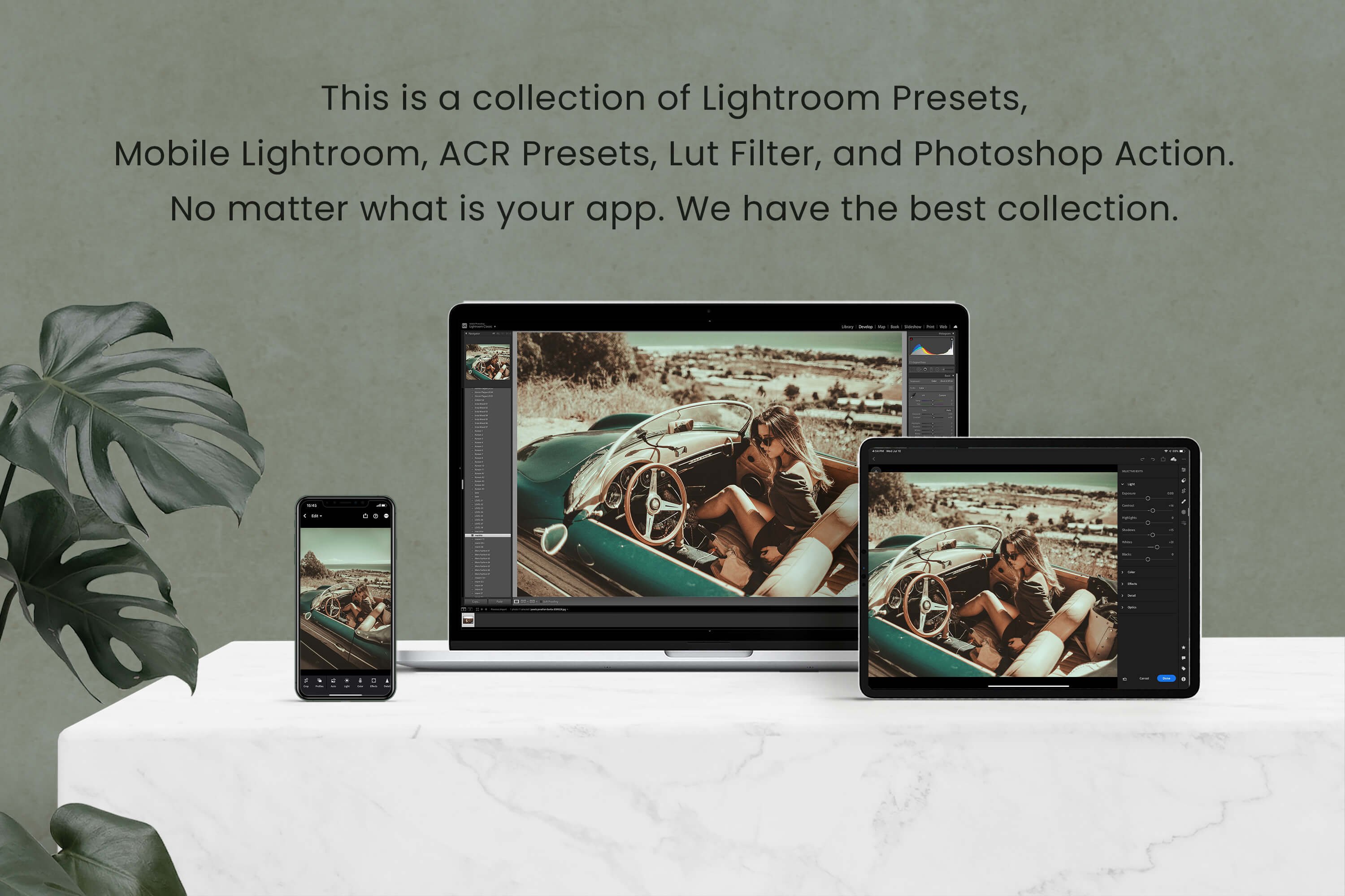 Retro Lightroom Photoshop Preset LUTpreview image.