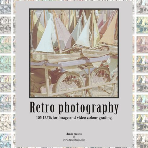 Retro photography LUTs Adobe(1998)cover image.