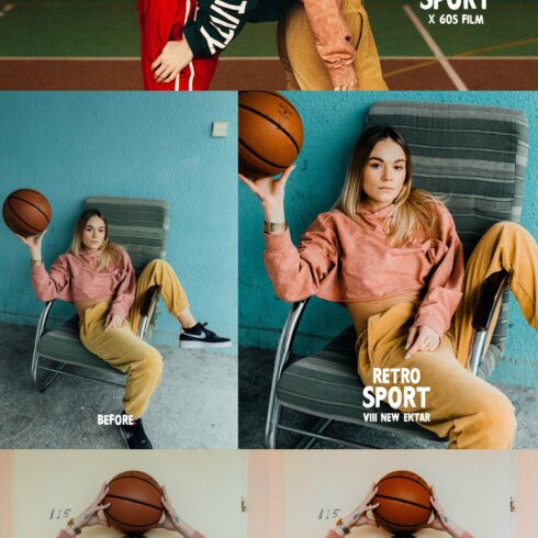 Retro Sport Lightroom Presetscover image.