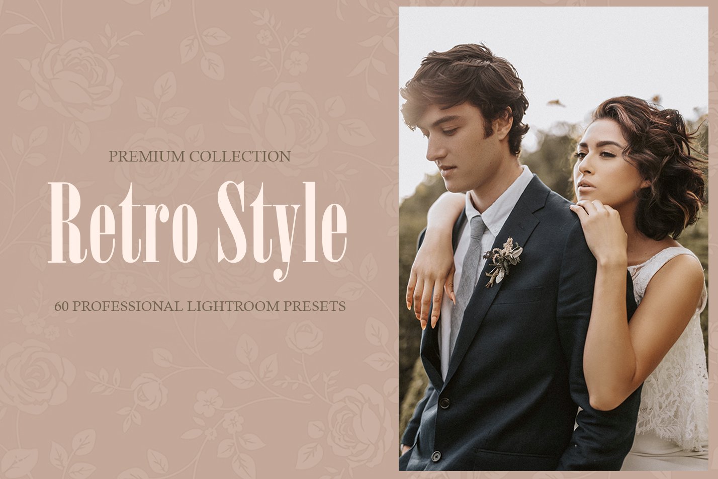 Retro Style Presets for Lightroomcover image.