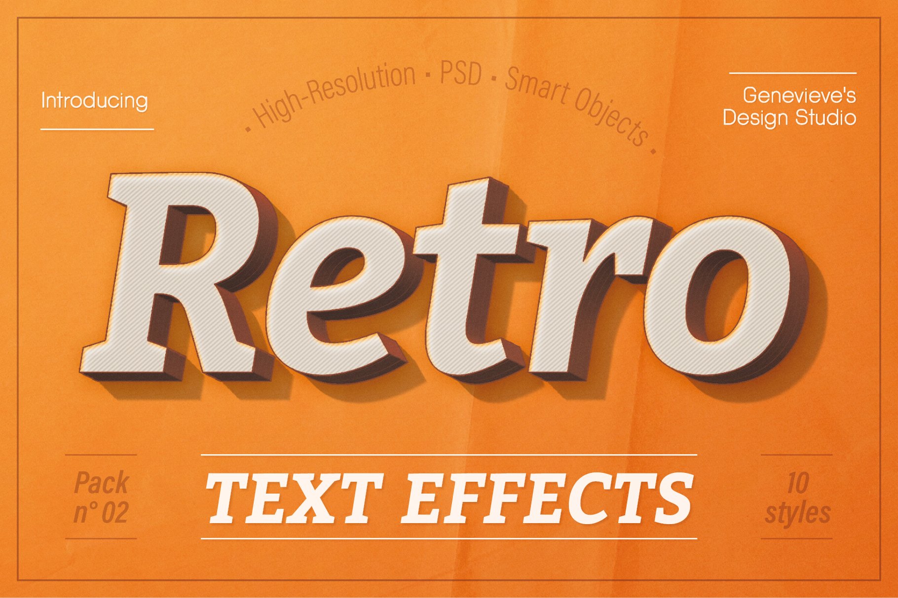 RETRO Text-Effects | Pack 02cover image.