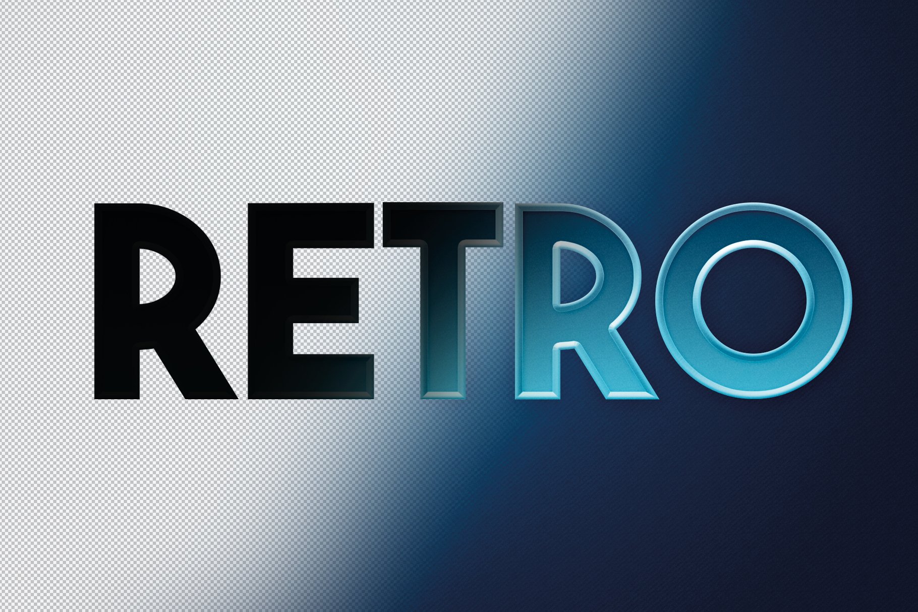 RETRO Text-Effects | Pack 03preview image.