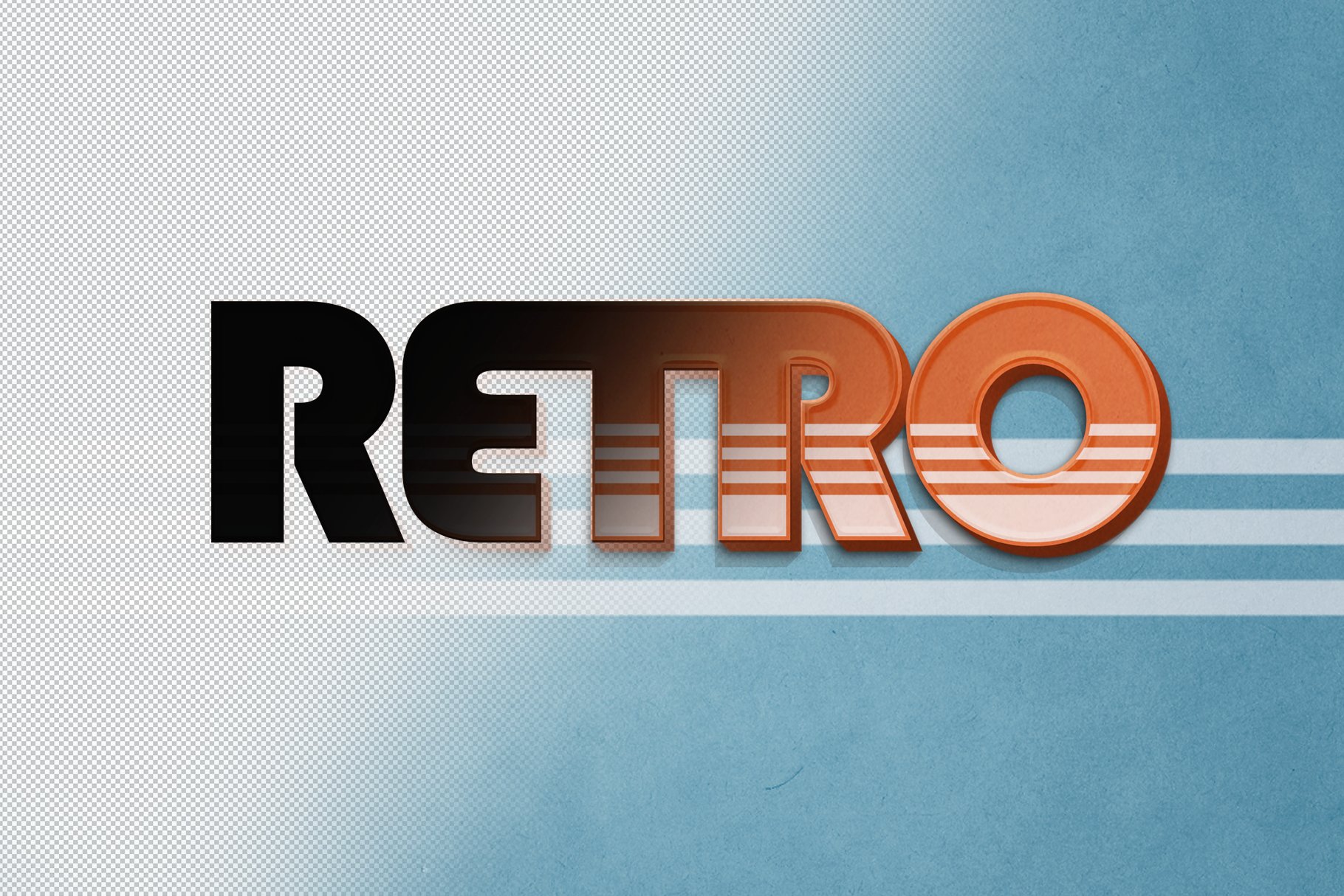 RETRO Text-Effects | Pack 01preview image.