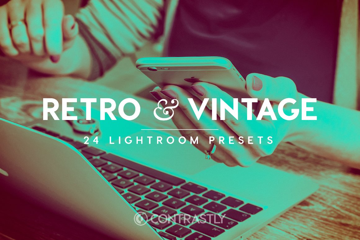 Retro & Vintage Lightroom Presetscover image.