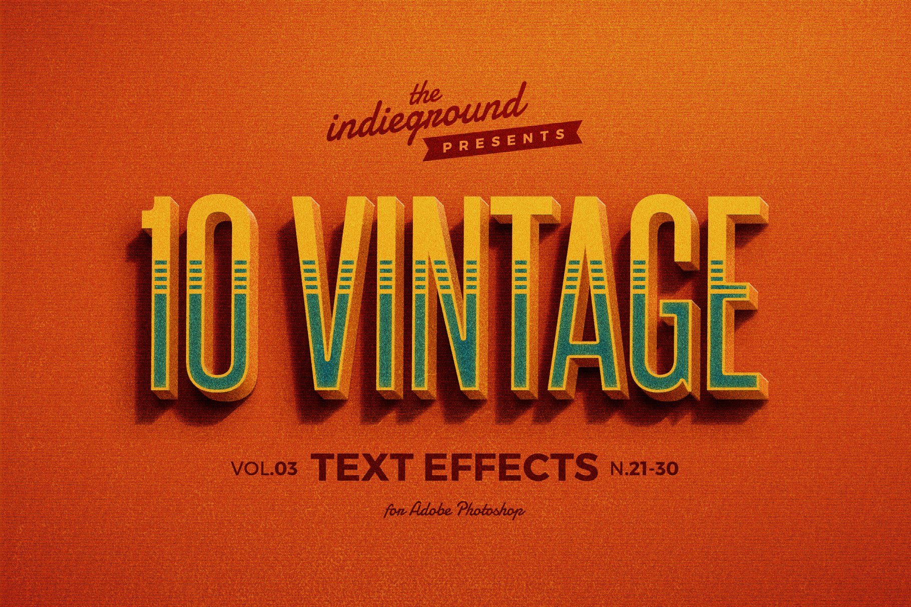 Retro Text Effects Vol.3cover image.