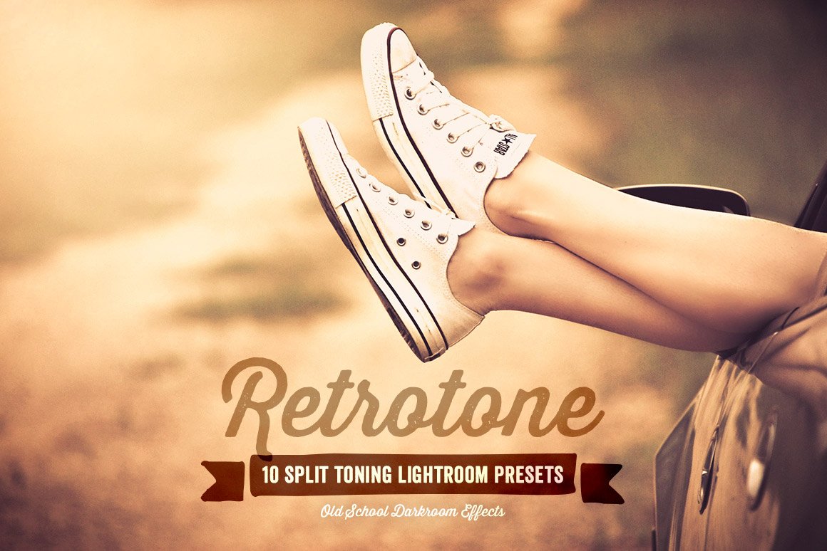 Retrotone Lightroom Presets Volume 1cover image.