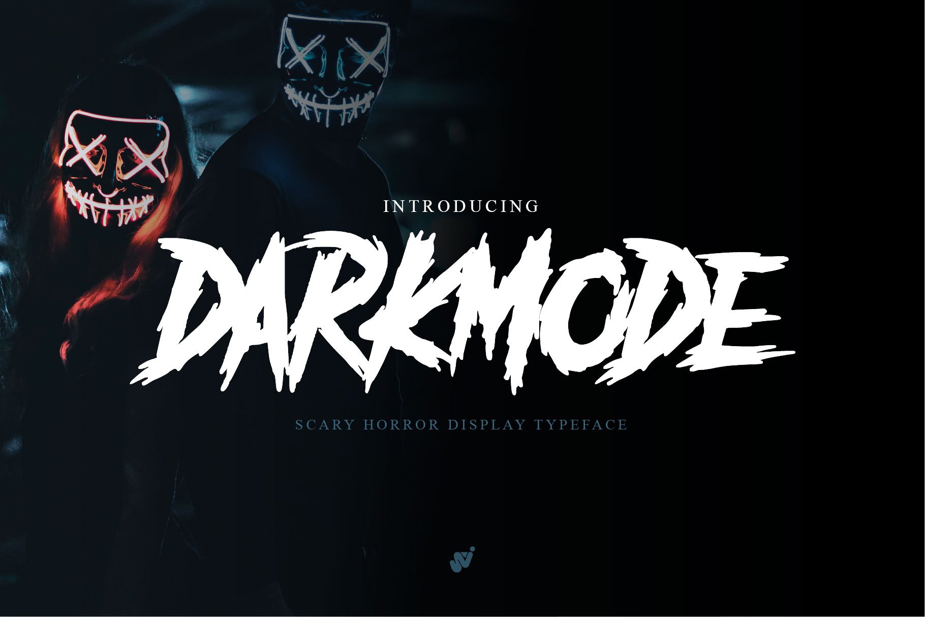 Darkmode – Horror Gothic Typeface cover image.